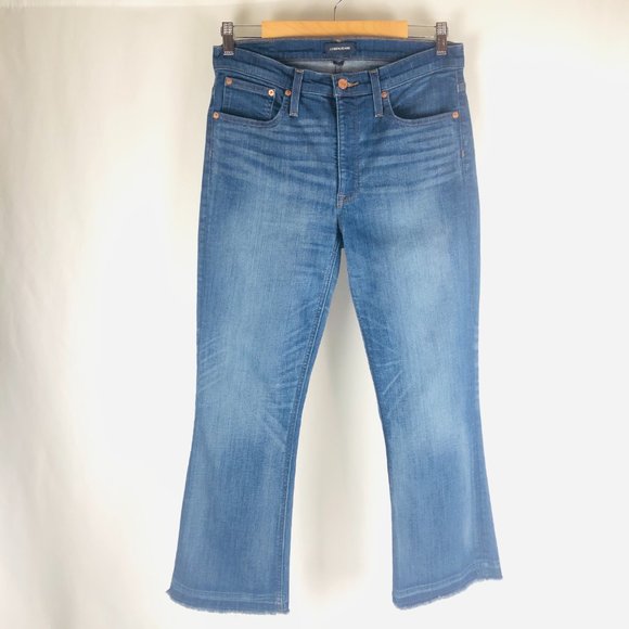 J. Crew Denim - J. Crew High Rise Raw Hem Jean 30